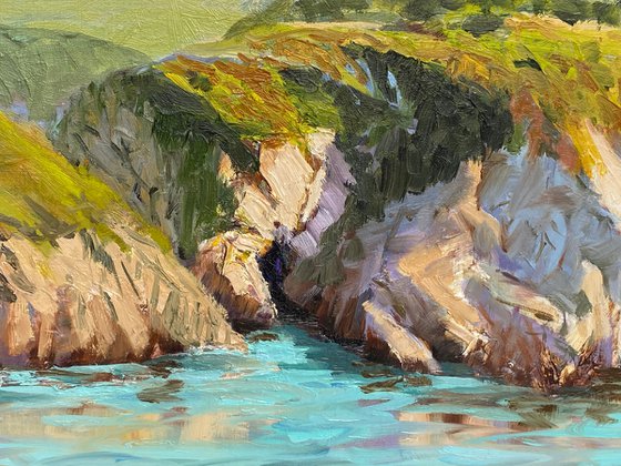 Turquoise Waters Of Point Lobos