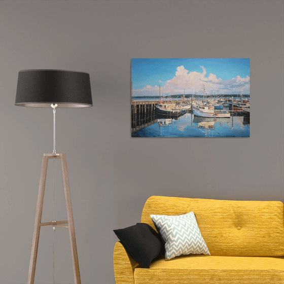 A Harbour Holds the Sky