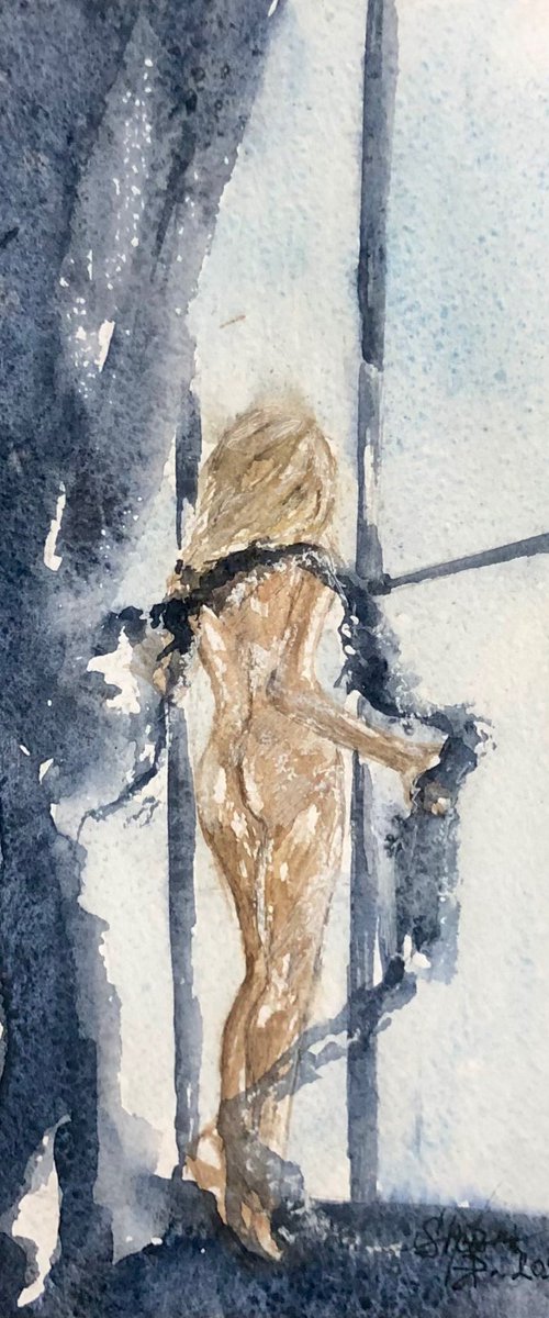 Blue room by Snezana Djordjevic