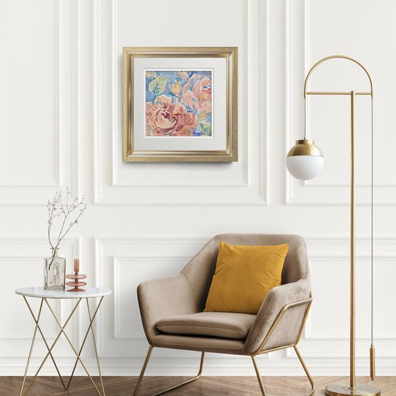 Morning Garden Peonies