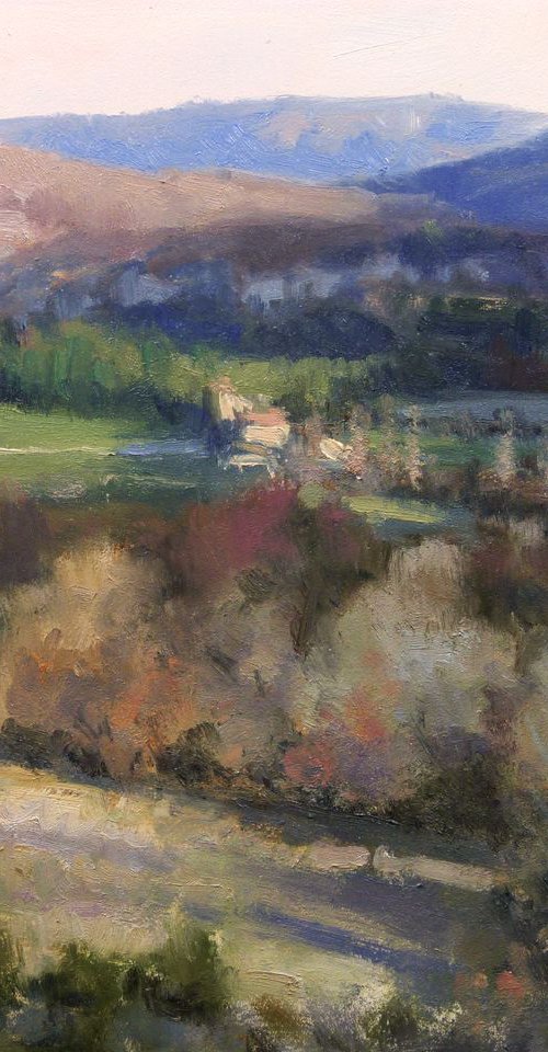 Evening Fall in Haute-Provence by Pascal Giroud