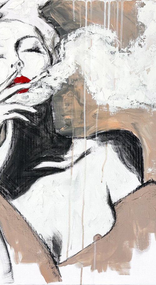 Madame qui Fume by Kristina Mallen