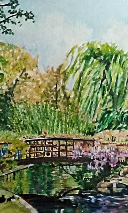 Little wood bridge 2 by Isabelle Lucas