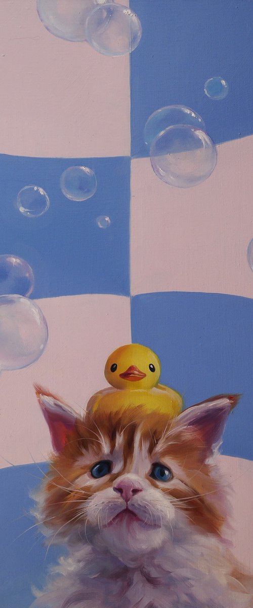 "Dreams in moth bubbles" by Lena Vylusk