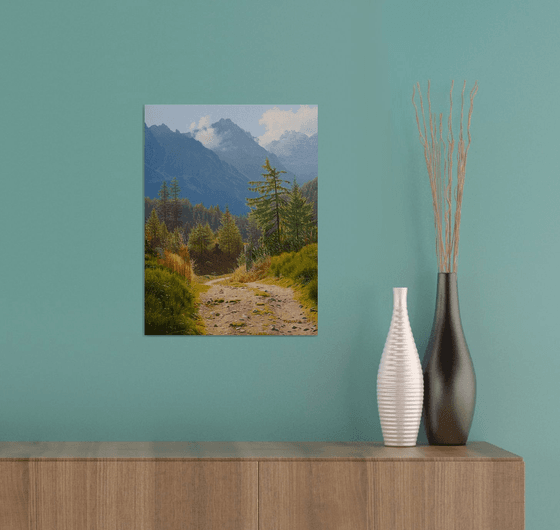 Path to the mountains