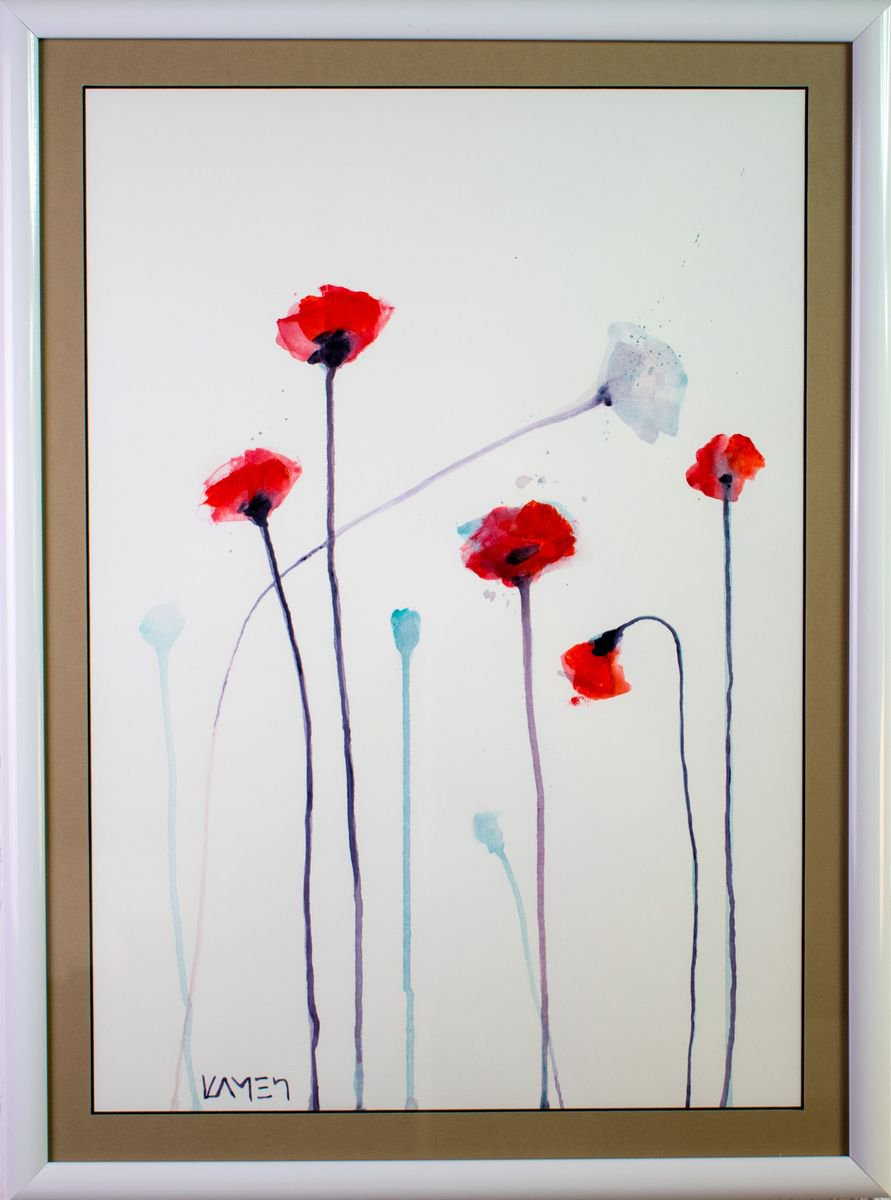 Silent Poppies 2 by Kamen Trifonov