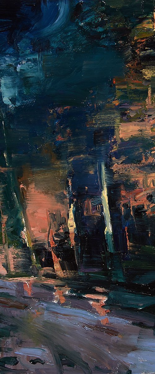 AS No. 25 — Forest After Sunset by Daria Zavadenko