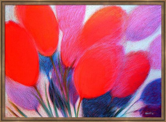 Tulips Red 7