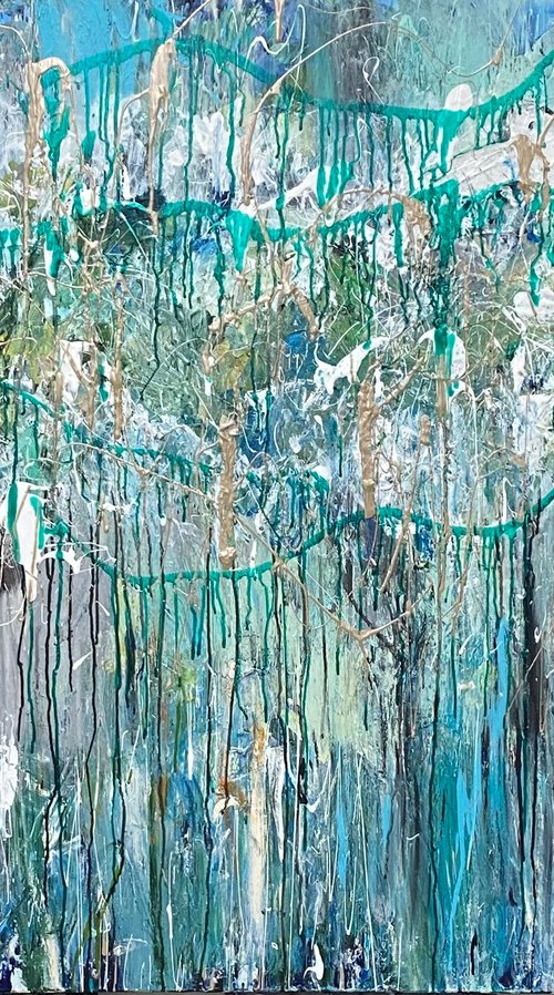 dancing in the rain by Annette Spinks