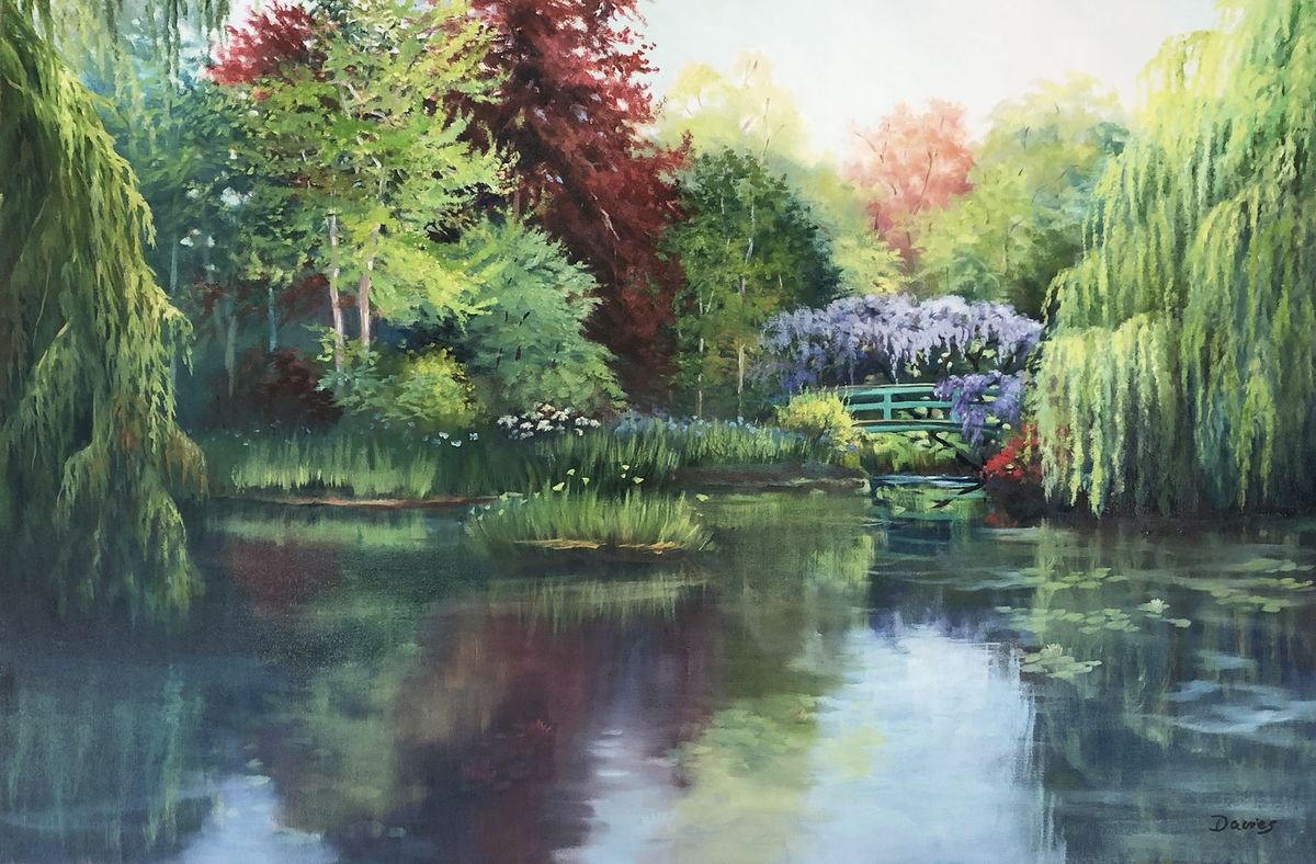 Monets Garden by Barbara Davies