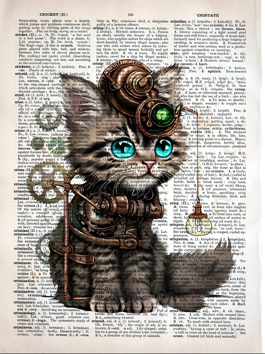 Lighthouse Keeper Kitty by Misty Lady - M. Nierobisz