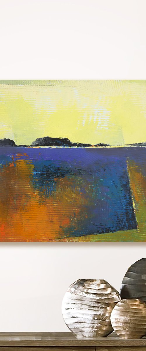 Horizon Abstract by Bo Kravchenko