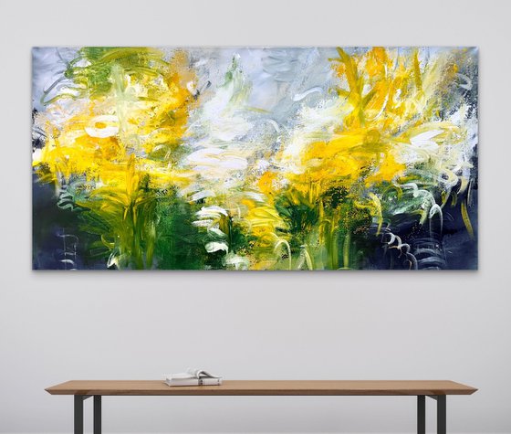 Cattail Glow at the Pond