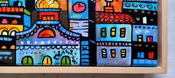 Cartoon Vibrant London