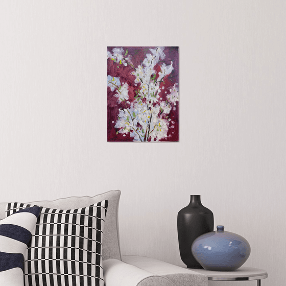 Blossoming branch