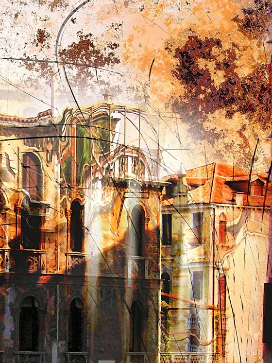 Calle líquida/XL large original artwork