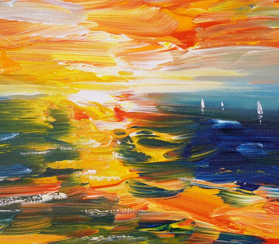 Beautiful Seascape Sunset M 3