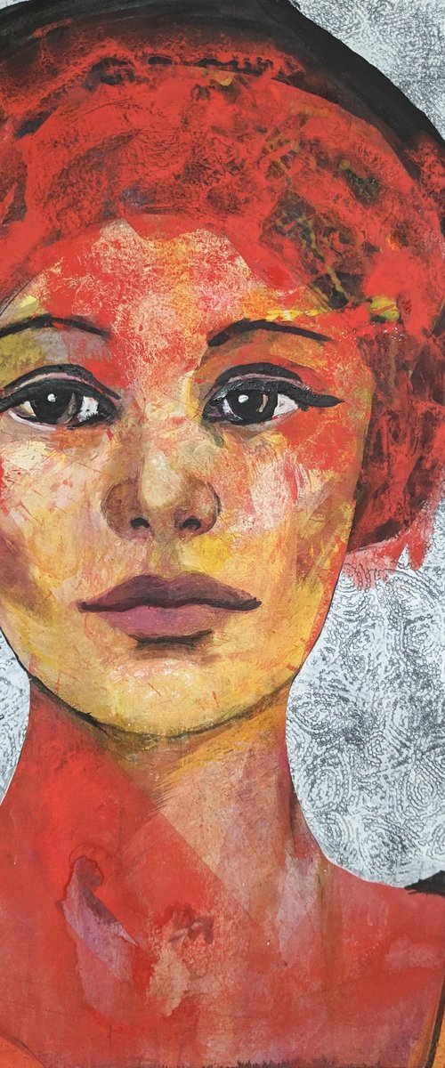 Girls on paper 0701-23 by Richard  Kuhn