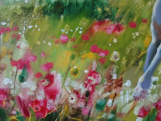 A White Horse Gallops