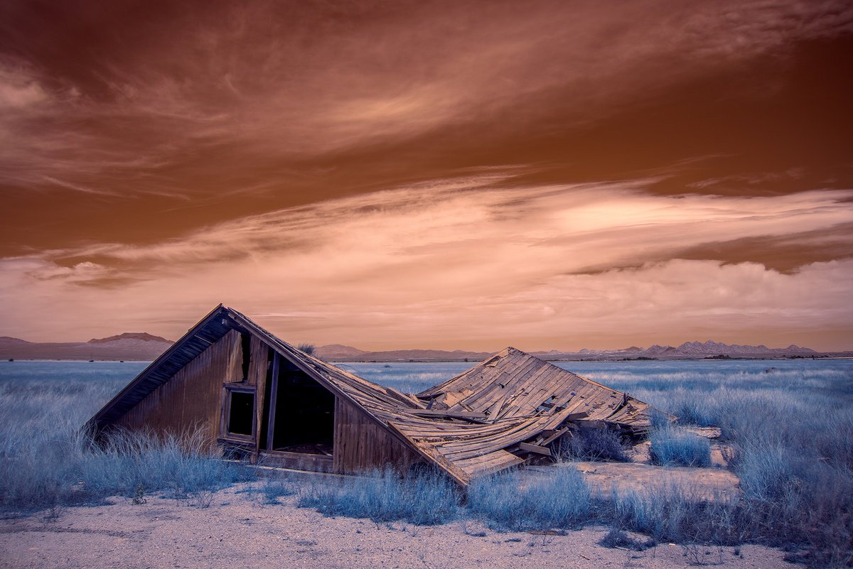 Photorealistic Photograph , Abandoned Johnson Valley By Mark Hannah, 36 X 24, Artwork For Sale On Artfinder