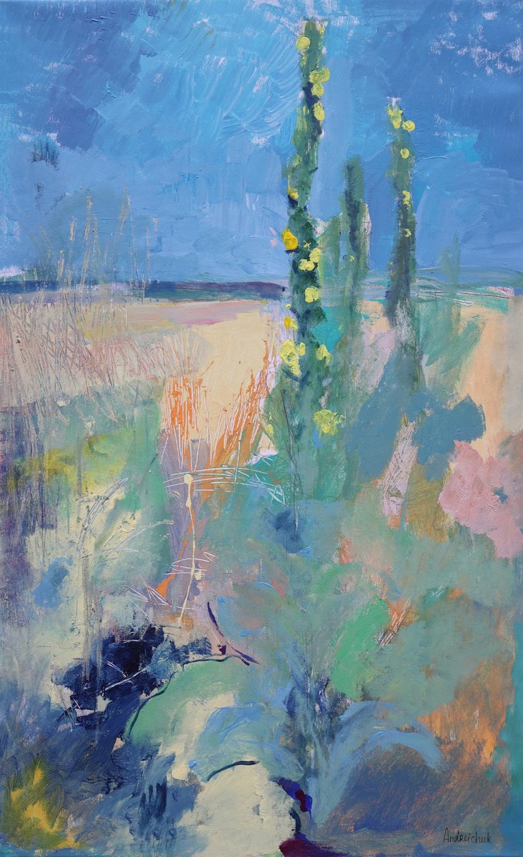  Wild Meadow By Artem Andreichuk, 22 X 35, Artwork For Sale On Artfinder