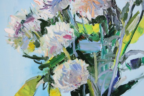 " Аsters flowers "