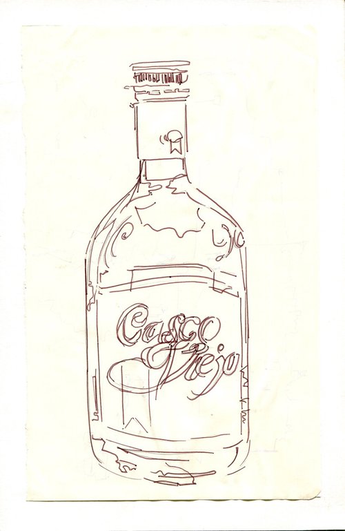 Casco Viejo sketch by Hannah Clark
