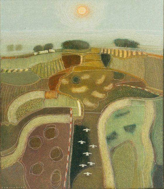 As June light turnes to moon light