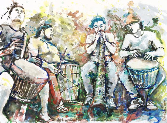 The band played on