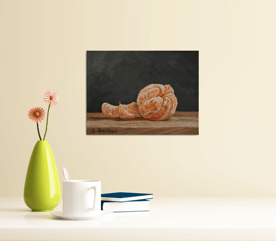 Mandarin. ORIGINAL OIL PAINTING, GIFT