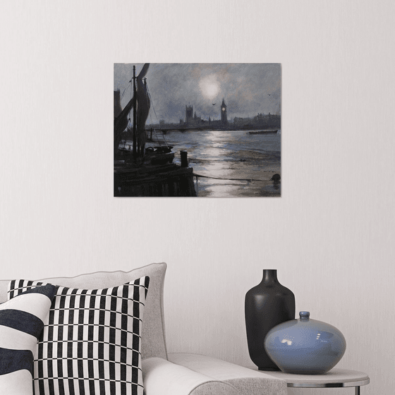 Thames Nocturne, London