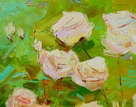 "Cascading roses "