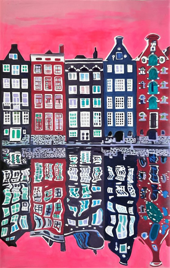 Amsterdam / 100 x 64 cm