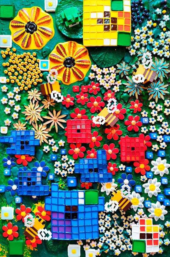 Summer garden 2.0. Floral gameplay