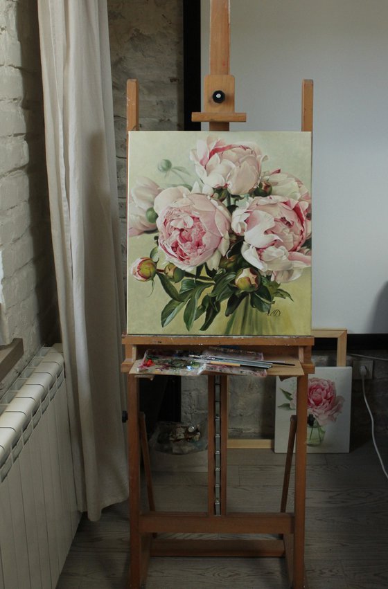 Bouquet of peonies