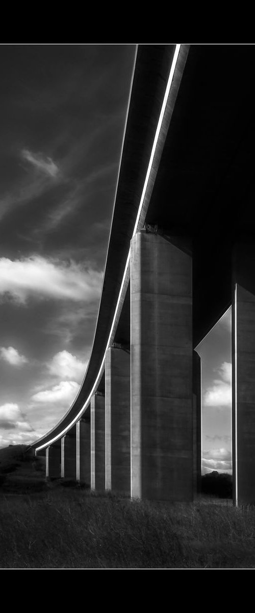 Under the Orwell Bridge - 2 by Martin  Fry