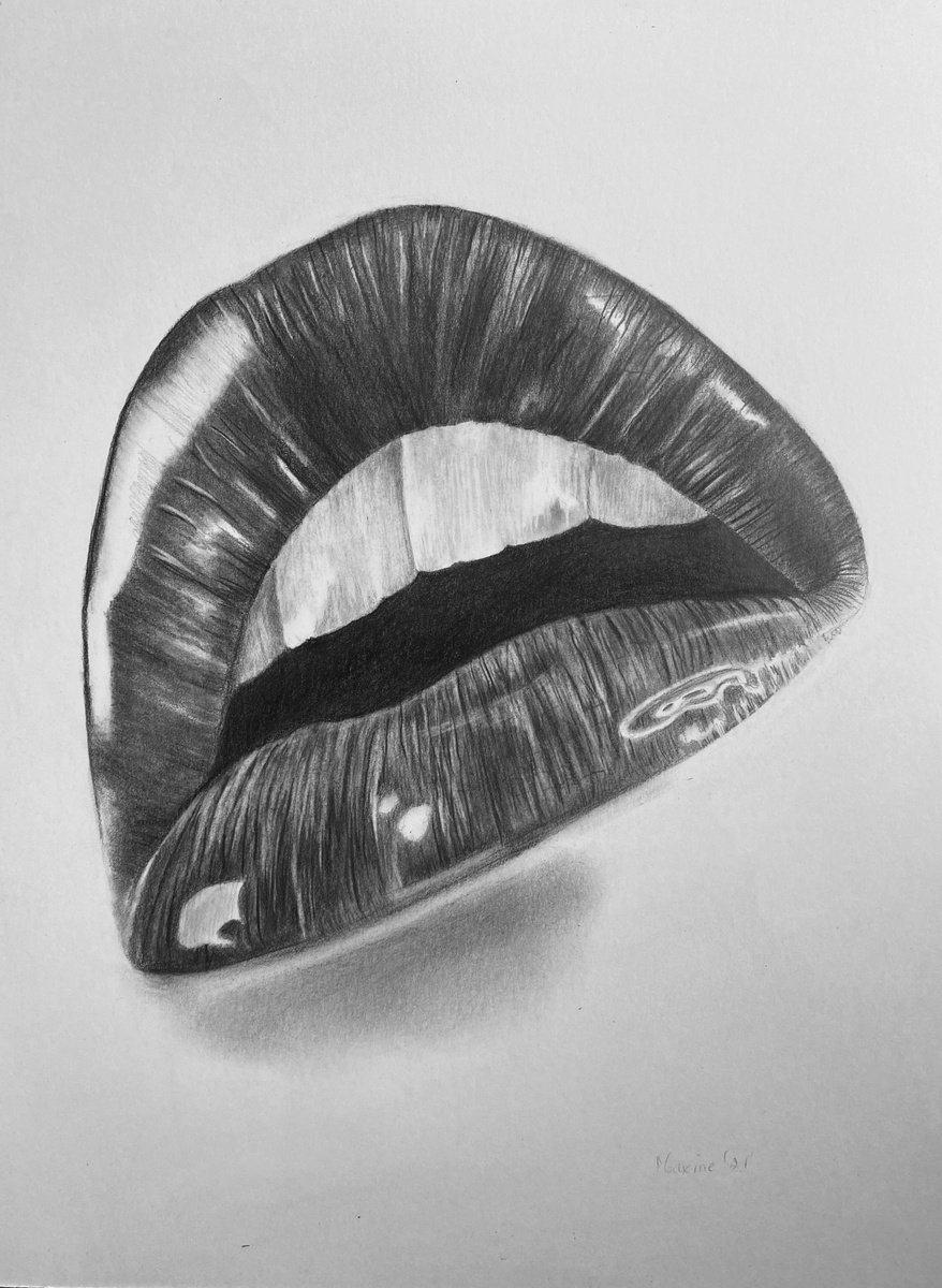 Lips by Maxine Taylor