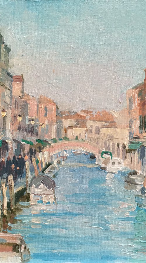 Stroll in Venice  - 4 by Ling Strube