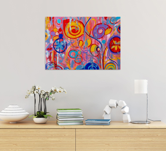 Abstract summer and sunshine