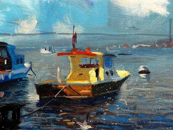 Harbor in Morning Light
