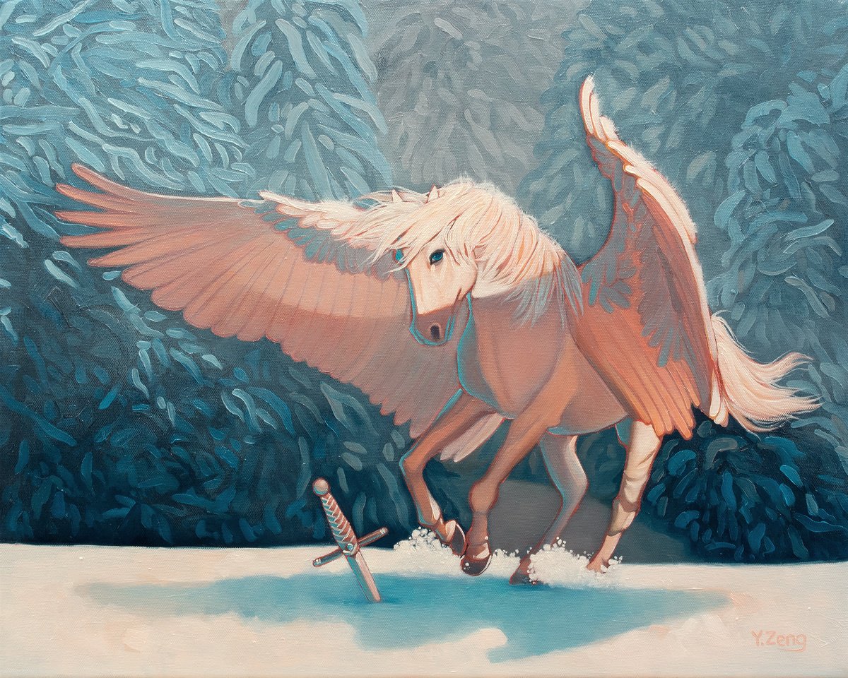 Pegasus by Yue Zeng