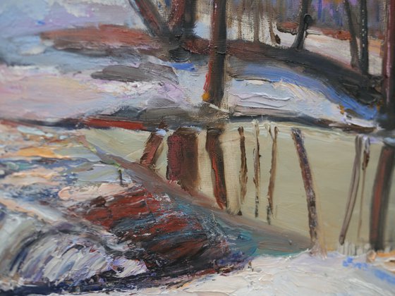 Evening at the waterfall