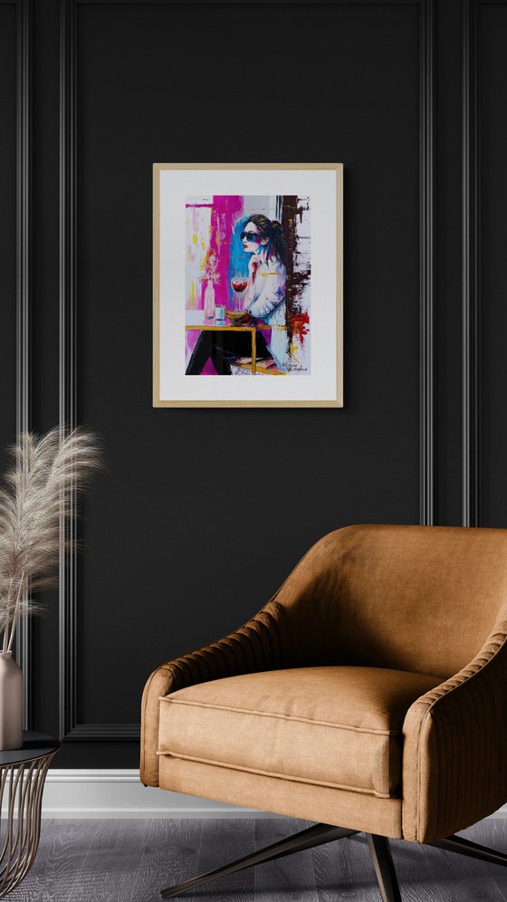 The Silence tastes like Wine.