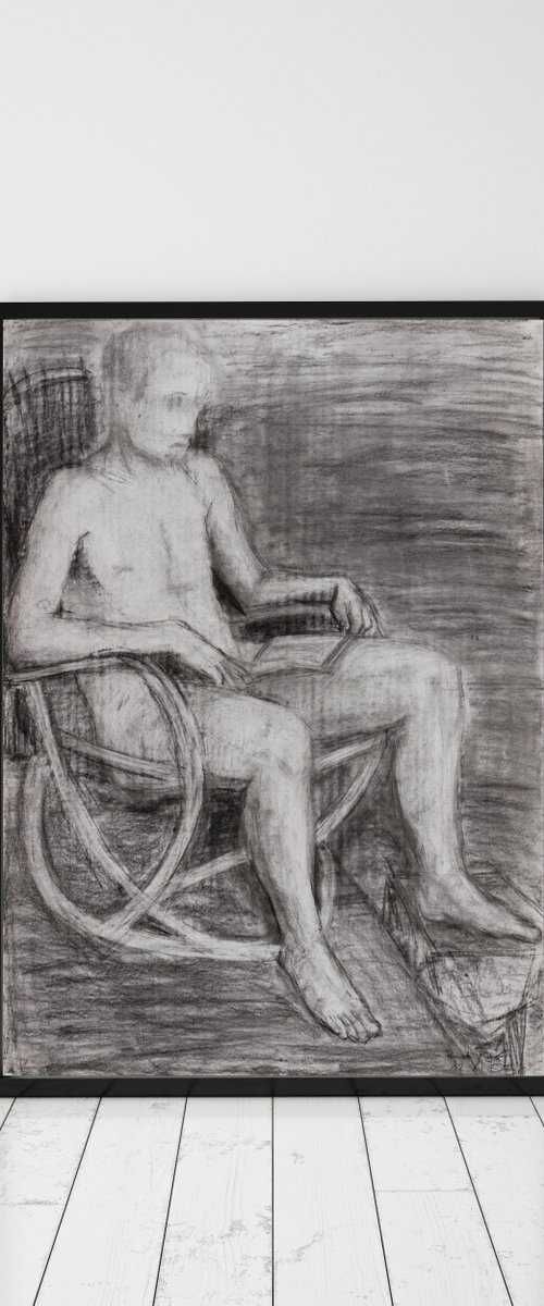 Guy in the Chair by Pamela Rys