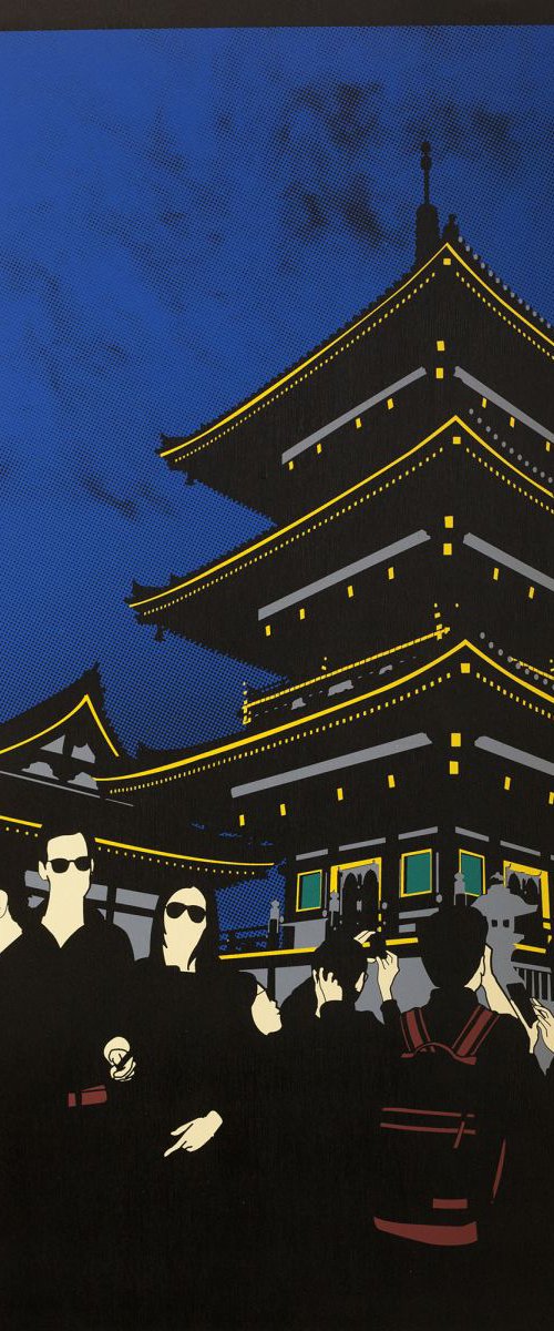 Kyoto Silhouettes by Gerry Buxton