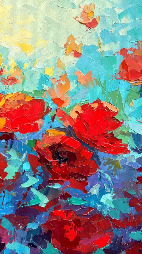 "The Waltz of Poppies" by OXYPOINT