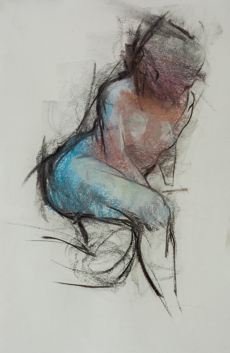 Female nude 124 by Lyubov Biryukova