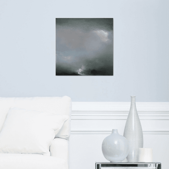 Gusty 50X50 cm oil painting by Elena Troyanskaya