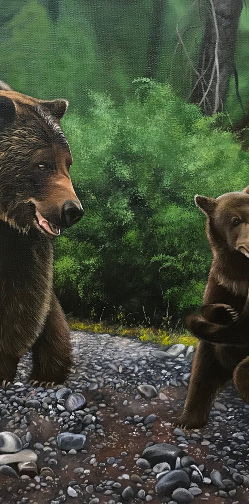 Cute little bears by Kakajan Charyyev