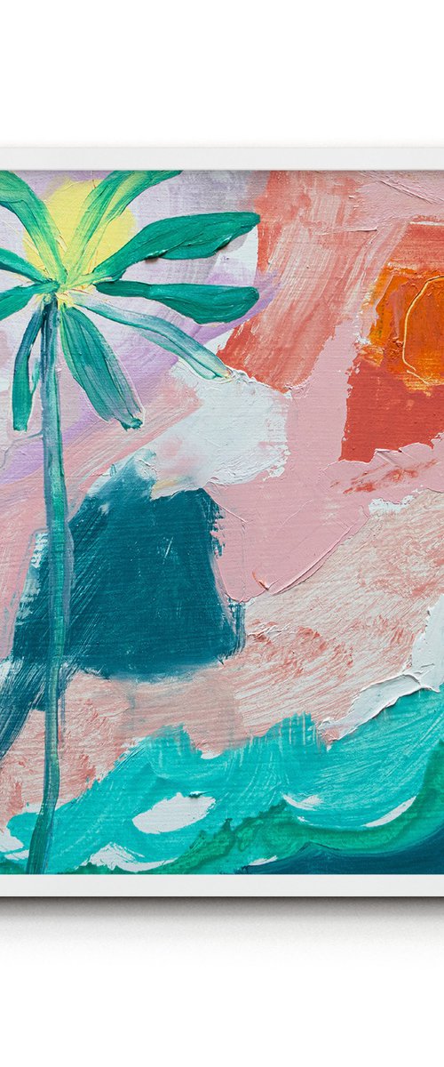 Sea and Palm by Suzie Cumming